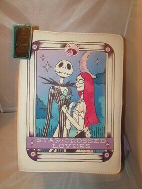 BioWorld Disney Nightmare Before Christmas Jack and Sally Tarot Backpack NWT